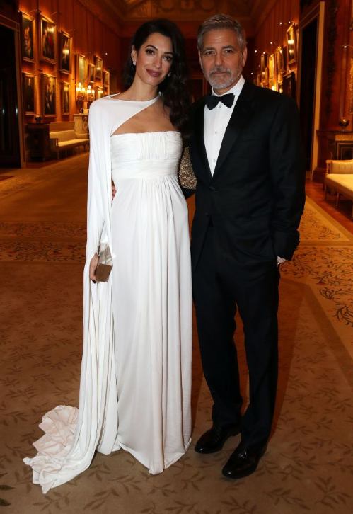 Amal Clooney στο The Prince's Trust στο Buckingham Palace, 2019
