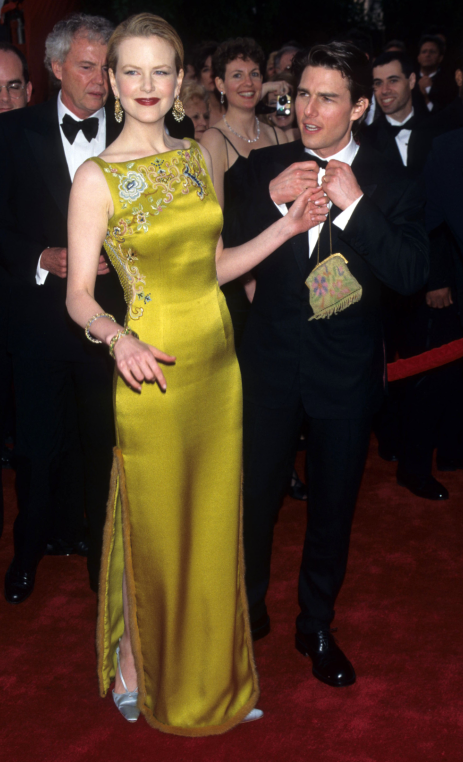 Nicole Kidman at the 1997 Academy Awards. 
