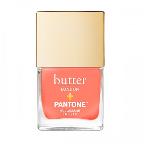 Pantone Nail Lacquer in Living Coral, Butter London
