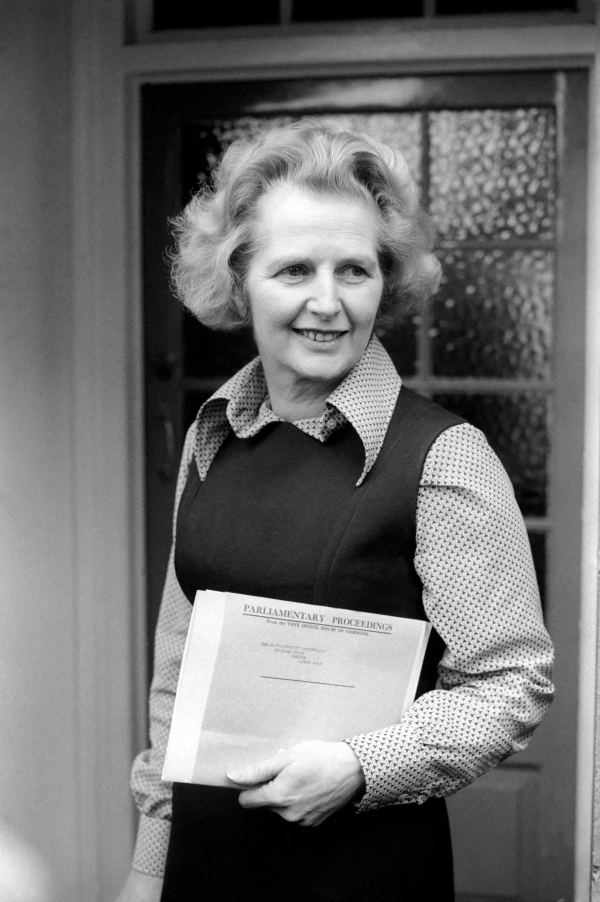 Margaret Thatcher
Η πρώτη γυναίκα Πρωθυπουργός της Αγγλίας, 1979
