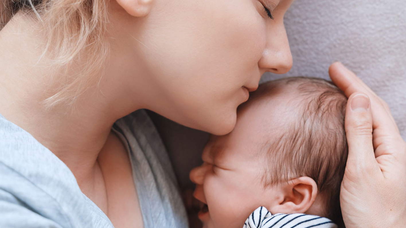 Μητέρα με μωρό