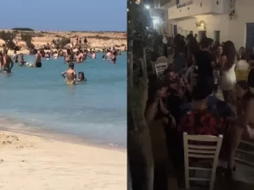 «Χαβούζα», «λυπηρό», «χάλι»: Ο ένας πάνω στον άλλον στο Κουφονήσι και ο κόσμος ξεσπά (vid)