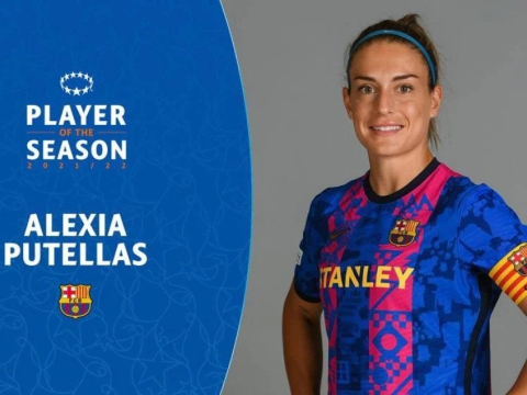 Αλέξια Πουτέγιας: Ανακηρύχθηκε παίκτρια της σεζόν στο Champions League γυναικών