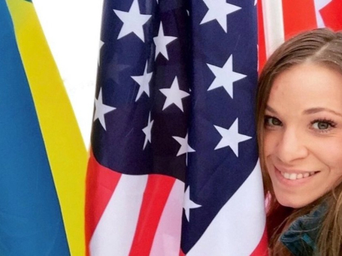 Η Οξάνα Μάστερς πήρε δύναμη απ' τα ηλιοτρόπια κι αγωνίστηκε και για την Ουκρανία