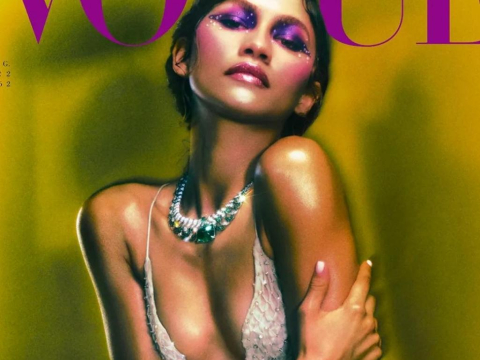 H Zendaya στο πρώτο της επικό εξώφυλλο για την ιταλική Vogue