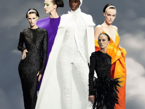 Jean Paul Gaultier Spring 2023 Couture: Το ασυναγώνιστο tailoring του Haider Ackermann και οι κρυμμένοι κορσέδες