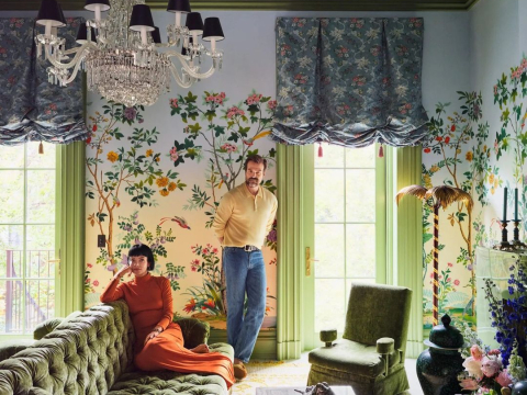 Το πολύ περίεργο αλλά εντελώς εκπληκτικό σπίτι του David Harbour και της Lily Allen στο Βrooklyn 
