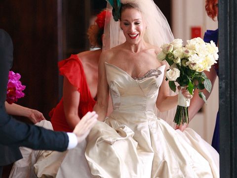 Sex and the City Wedding scene