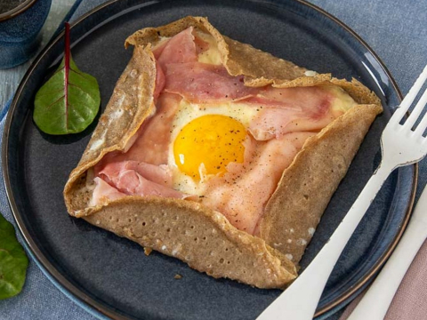 Galette Bretonne: Παραδοσιακή συνταγή για τις αλμυρές κρέπες από τη Βρετάνη
