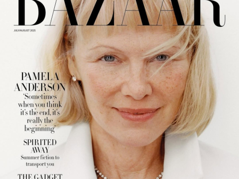 Πάμελα Άντερσον: Στο εξώφυλλο του Harper's Bazaar χωρίς φίλτρα και μακιγιάζ - "Θέλω να αμφισβητήσω τους κανόνες ομορφιάς"