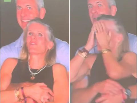 Από παράνομο ζευγάρι έγιναν viral: Η kiss cam στους Coldplay πρόδωσε την κρυφή σχέση CEO με Hr