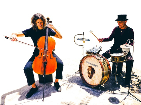 VOODOO DRUMMER DUO: Η παρουσίαση του νέου άλμπουμ με θέα την Ακρόπολη