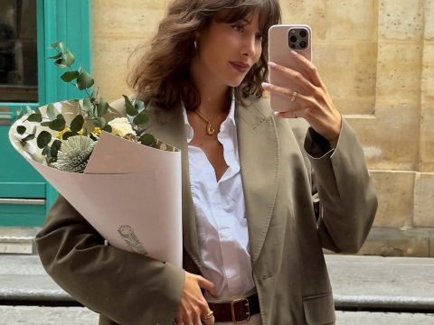 μοντέρνο γαλλικό μανικιούρ