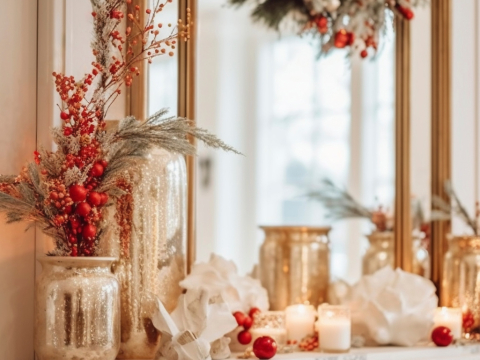 5 διακριτικές πινελιές που θα αναβαθμίσουν αισθητά τη χριστουγεννιάτικη διακόσμηση του σπιτιού σου