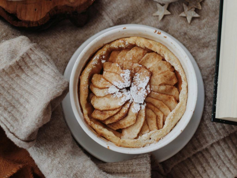 Η πιο αφράτη μηλόπιτα χωρίς ζάχαρη που θα λατρέψεις