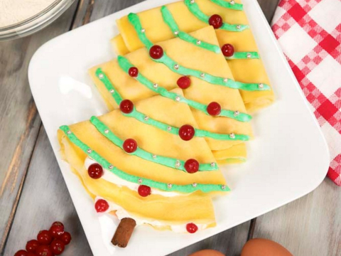 Χριστουγεννιάτικες κρέπες που κλέβουν την παράσταση