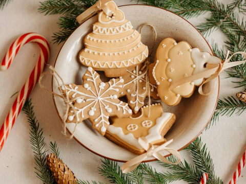 Χριστουγεννιάτικα μπισκότα με μέλι