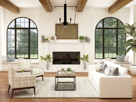 Τζάκι και διακόσμηση