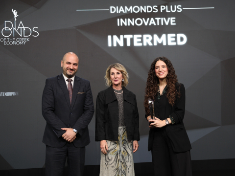 Η InterMed “Innovative Company” στα Diamonds of the Greek Economy
