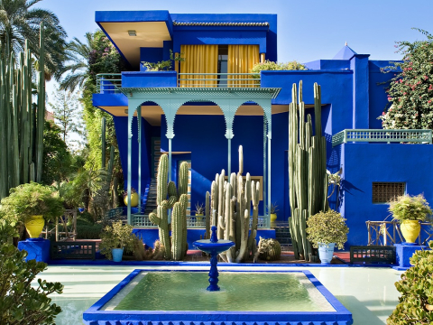 To καταφύγιο του Yves Saint Laurent στο Μαρακές είναι μια πραγματική όαση