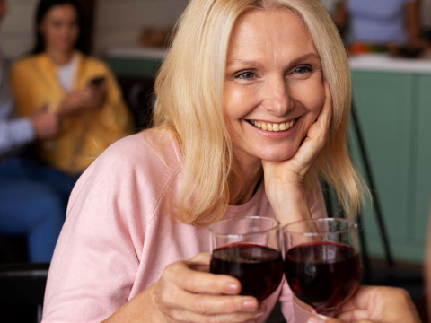 Να γατί το αλκοόλ επηρεάζει περισσότερο τις γυναίκες στην εμμηνόπαυση