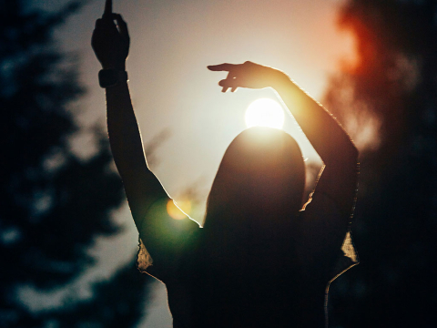 Γυναίκα, πανσέληνος