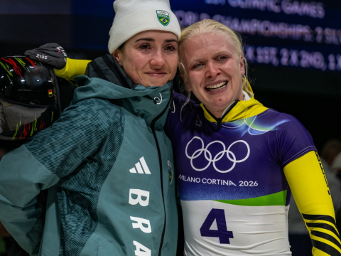 Χειμερινοί Ολυμπιακοί Αγώνες: Η Κιμ Μέιλεμανς και η Νικόλ Σιλβέιρα δεν κέρδισαν μετάλλιο, αλλά έγραψαν ιστορία με την αγάπη τους