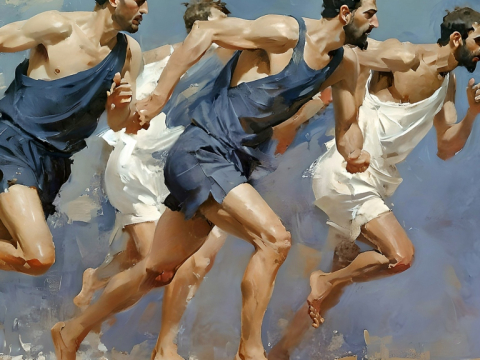 «MYTHOS & MOMENTUM – Από την Αρχαιότητα στους Μαραθωνοδρόμους»: Η μεγάλη έκθεση του Αλέξανδρου Παπακωνσταντίνου στη Βιέννη