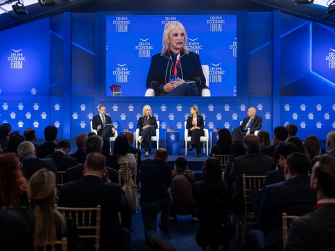 Η Ιουλία Τσέτη στο Delphi Forum XI: «Η βιωσιμότητα είναι συνέχεια και συνέπεια - Οι εργαζόμενοι σύμμαχοί μας»