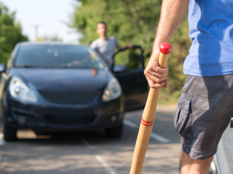 Παγκράτι - road rage