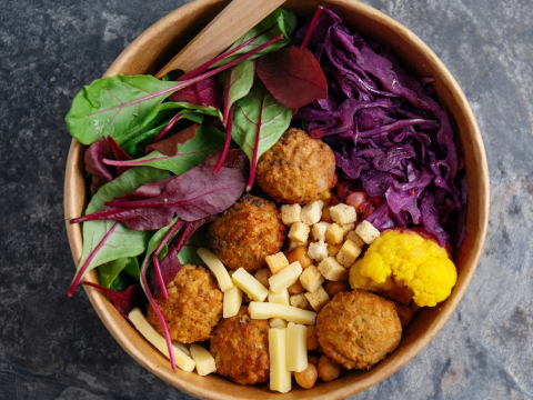 Τέλεια χορτοφαγικά κεφτεδάκια με 4 μόνο υλικά