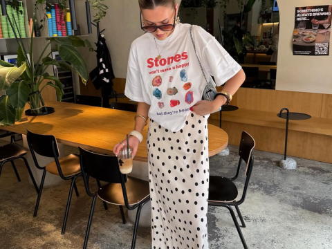 Sunday Inspo: 5 + 2 looks με polka dot φούστα για να δώσεις ρομαντικά vibes στην εβδομάδα 