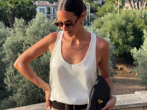 γαλλικό σε τετράγωνα νύχια