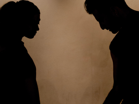 couple arguing 