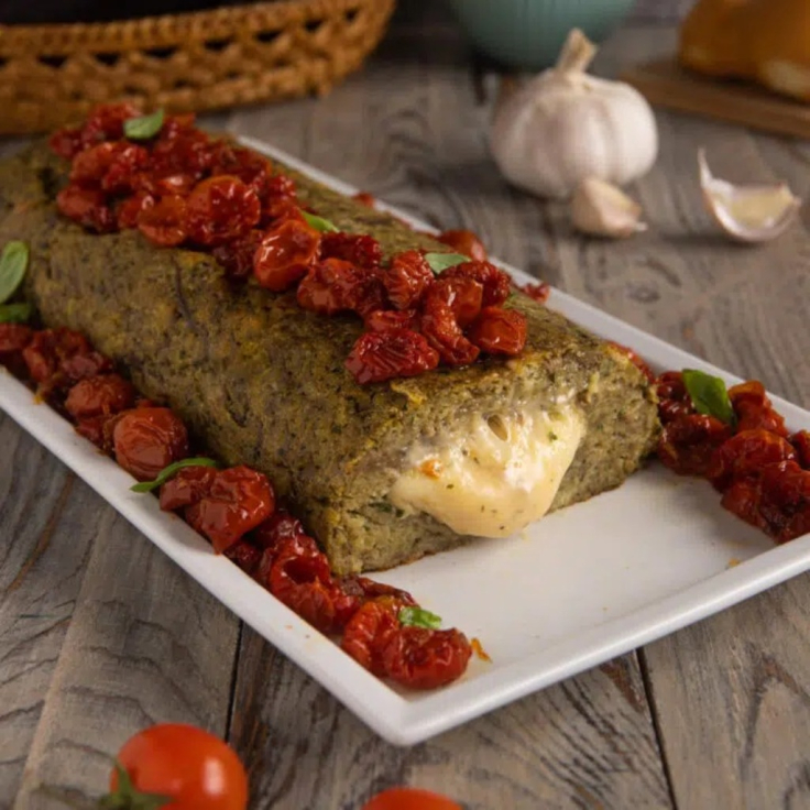 Ρολό μελιτζάνας με λιωμένο τυρί: Η απολαυστική χορτοφαγική εναλλακτική στο κρέας