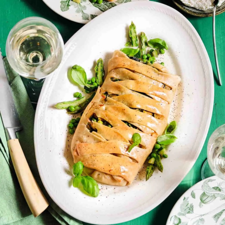 Αλμυρό στρούντελ γεμάτο χρώμα και φρεσκάδα