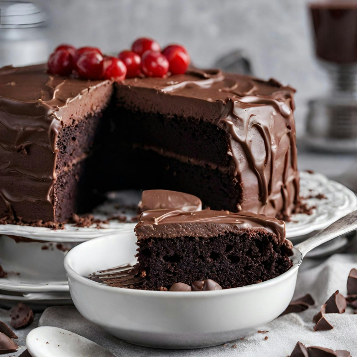 Αυτή η λαχταριστή νηστίσιμη σοκολατόπιτα ετοιμάζεται σε ένα μόνο μπολ