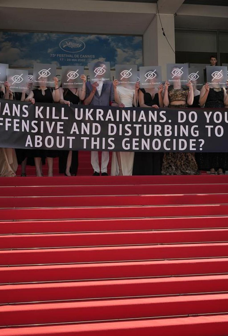 Ουκρανοί παραγωγοί στις Κάννες: «Το βρίσκετε προσβλητικό ή ενοχλητικό να μιλάμε γι' αυτή τη γενοκτονία;»