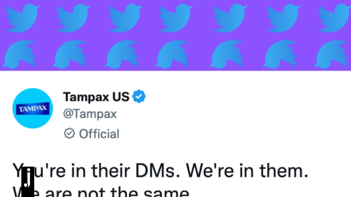 Το viral tweet της Tampax με το ταμπόν δεν ήταν τελικά όσο αστείο