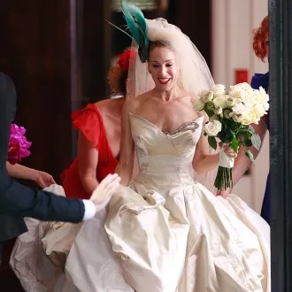 Sex and the City Wedding scene