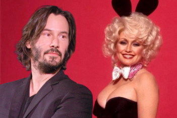 Keanu Reeves και Dolly Parton έχουν φορέσει το ίδιο Playboy Bunny κοστούμι και αυτή είναι η ιστορία
