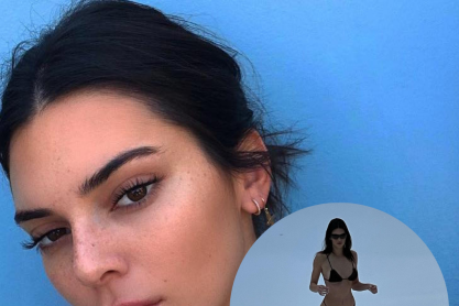 H Kendall Jenner βγήκε στο χιόνι με γούνινες μπότες και σχεδόν τίποτε άλλο, αλλά το έκανε για την υγεία της