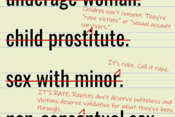 Σεξουαλική κακοποίηση: Οι φράσεις που πρέπει να σταματήσουμε να χρησιμοποιούμε