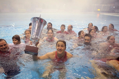 Η Αλεξάνδρα Ασημάκη και η πρώτη ιστορική Euro League του Ολυμπιακού στον Πειραιά