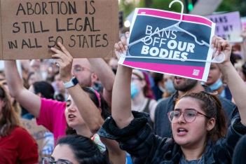 Διαδηλωτές υπέρ του δικαιώματος στην έκτρωση στην Washington