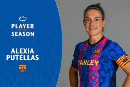 Αλέξια Πουτέγιας: Ανακηρύχθηκε παίκτρια της σεζόν στο Champions League γυναικών