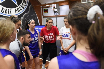 Η Αναστασία Κωστάκη βρέθηκε στη Ρώμη και στο Jr NBA Elite Camp για να εμπνεύσει αγόρια και κορίτσια