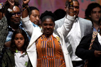 Η Francia Márquez είναι η πρώτη μαύρη αντιπρόεδρος στην ιστορία της Κολομβίας
