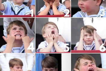 Ο 4χρονος πρίγκιπας Louis έκλεψε την παράσταση από τη βασίλισσα και έγινε το απόλυτο mood meme