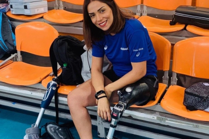 Η Νταρίν Μπάρμπαρ έχασε το πόδι της από καρκίνο, μα βρήκε έναν νέο εαυτό